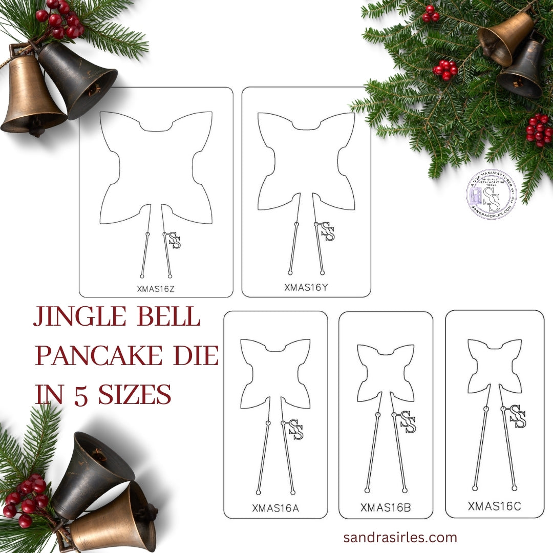 PANCAKE DIE XMAS16 JINGLE BELL
